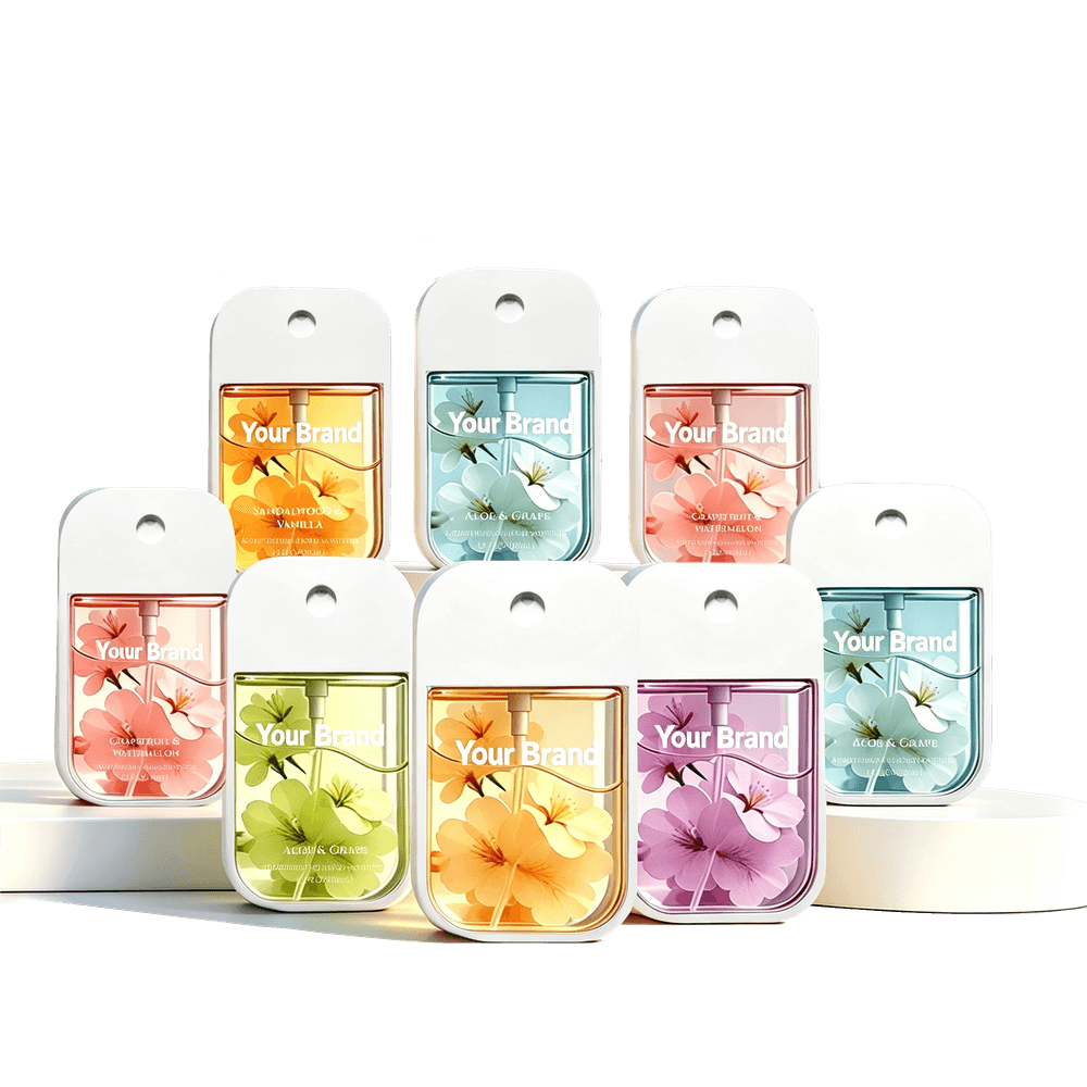Frisylen custom hand sanitizer product collection